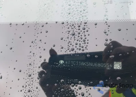 2022 Toyota Camry Le from USA, damaged, VIN 4T1C11AK5NU680554